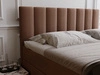 Boxspringbett mit Bettkasten 180x200 Mocca Braun
