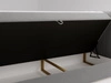 Boxspringbett mit Bettkasten 180x200 Osteno Grau
