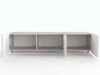 TV-Lowboard mit Türen 150 cm Kioto Cashmere