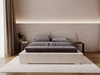 Polsterbett mit Bettkasten und Lattenrost 120x200 Palermo Beige