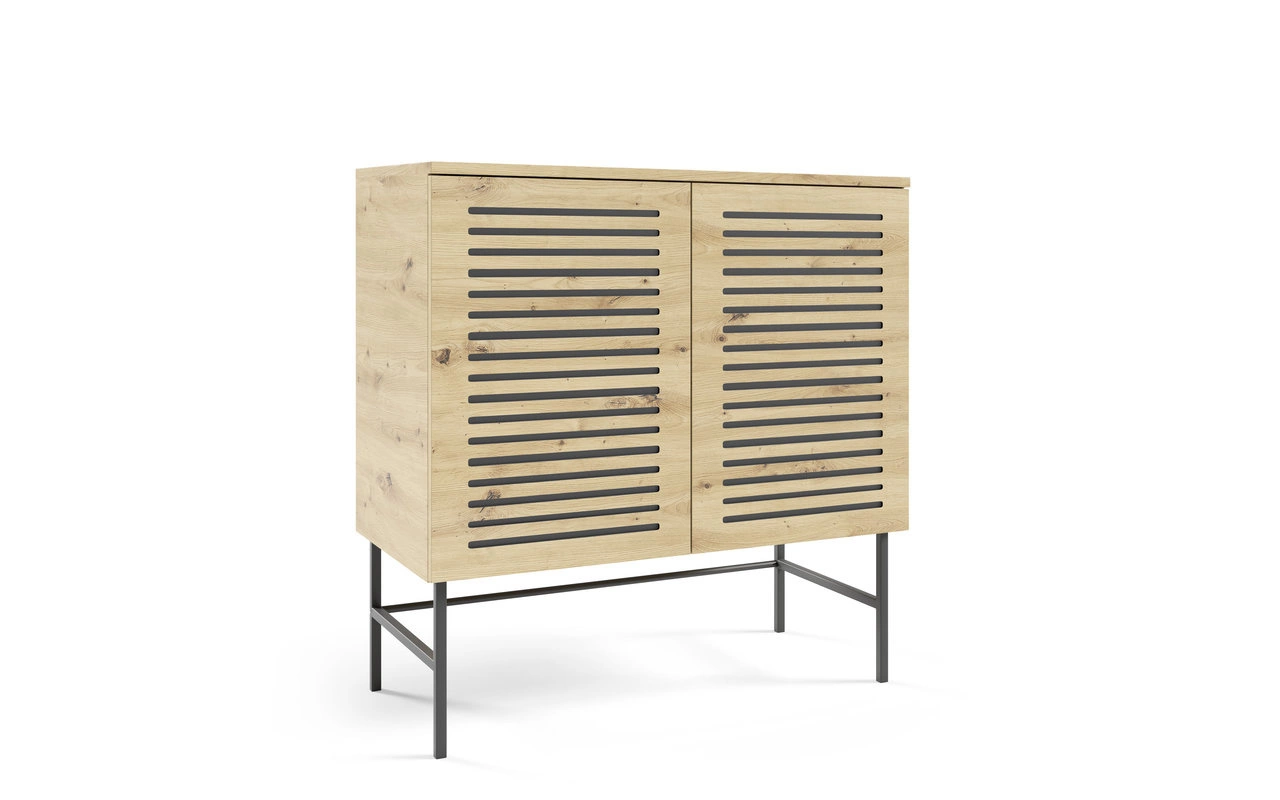 Wohnzimmerschrank 80 cm Samanta  - Sonoma Eiche