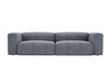 Sofa Moderne Cord Sofa für Wohnzimmer Landi Grau