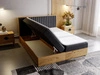 Boxspringbett mit Bettkasten 180x200 Forest Anthrazit