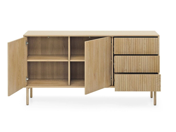 Kommode mit Türen und Schubladen 154 Gradimento Eiche Cremona