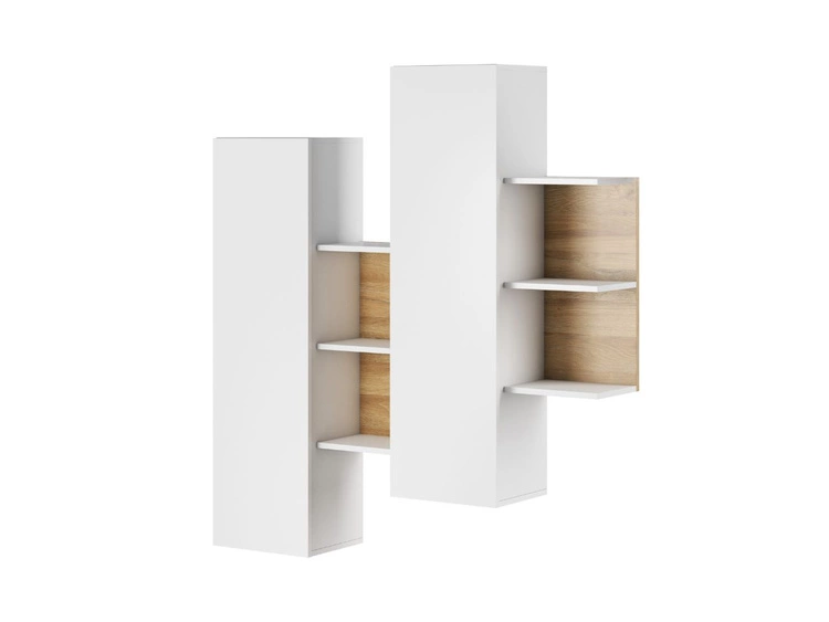 Moderne Wohnwand für das Wohnzimmer Alvano Grandson Eiche