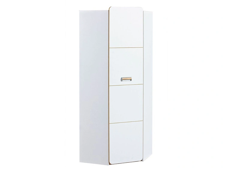 Ein Möbel-Set für ein Jugendzimmer Lindo Weiß, Nash Eiche