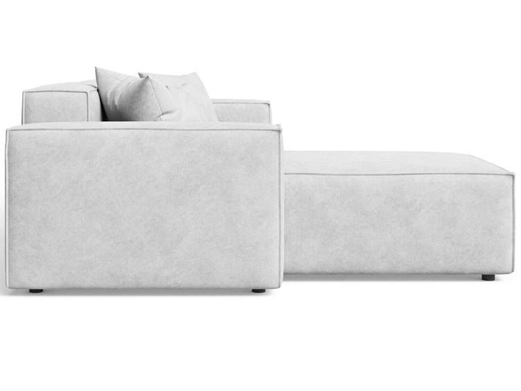 Ecksofa L-Form Links Arizona Hellgrau