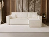 Modernes Ecksofa mit Schlaffunktion und Stauraum Prato Beige
