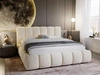 Polsterbett mit Bettkasten und Lattenrost 120x200 Cloud Beige