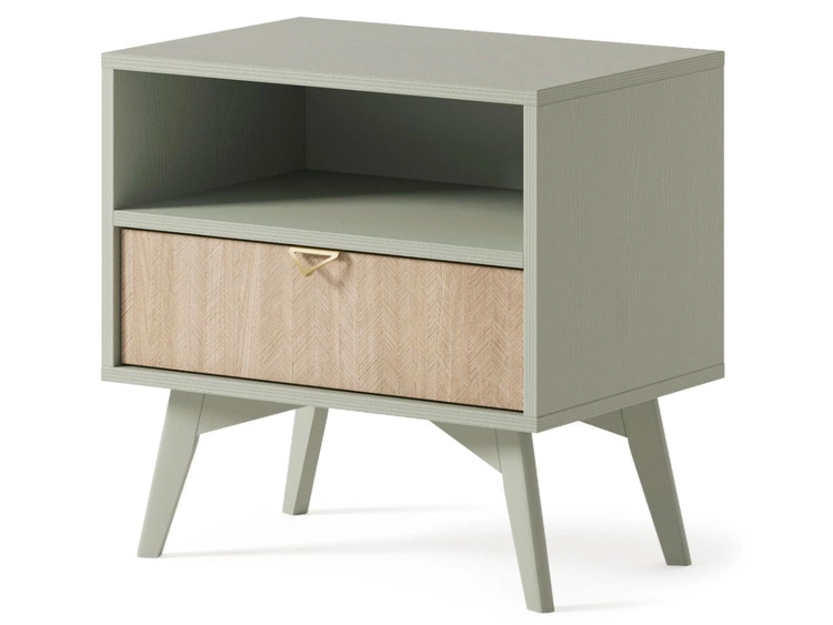 Nachttisch mit Schublade Modena Grün