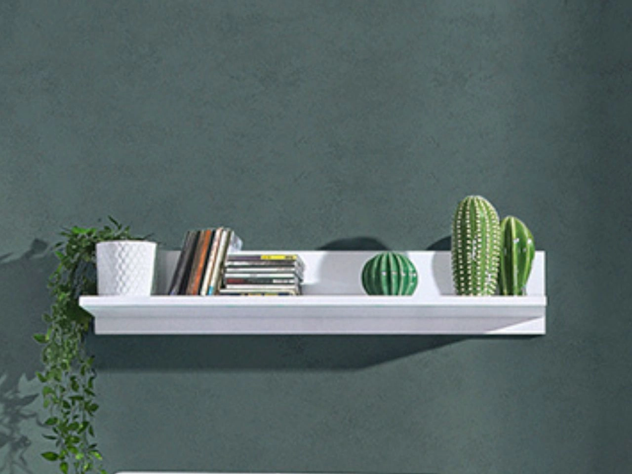 Wandregal Arcadia Weiß