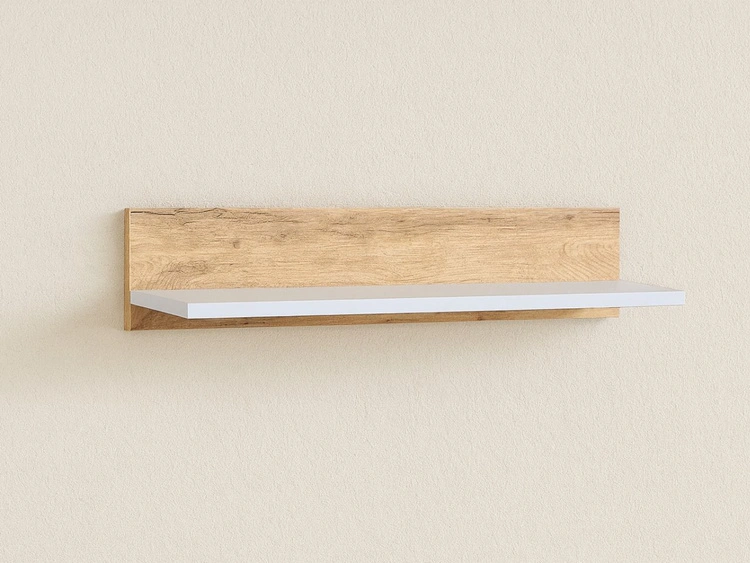 Möbel-Set für Jugendzimmer Arcadia Eiche Wotan, Weiß