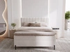 Boxspringbett mit Bettkasten 160x200 Primavera Creme