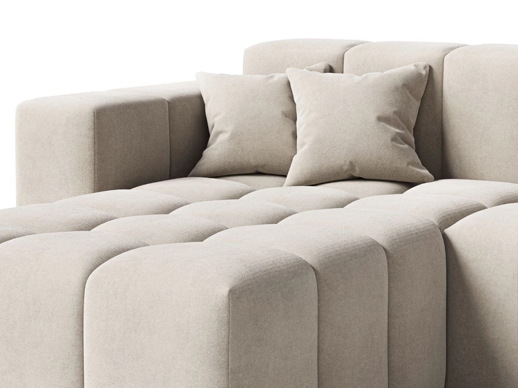 Ecksofa L-Form Links Moderne Ecksofa Loopo Beige