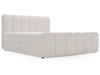Boxspringbett mit Bettkasten 160x200 Bouclé-Stoff Cloud Beige