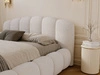 Polsterbett mit Stauraum und Lattenrost 160x200 Cloud Soft Beige