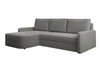 Ecksofa L-Form mit Schlaffunktion und Bettkasten Arvento Grau