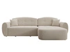 Ecksofa L-Form mit Schlaffunktion und Bettkasten Avessio Beige