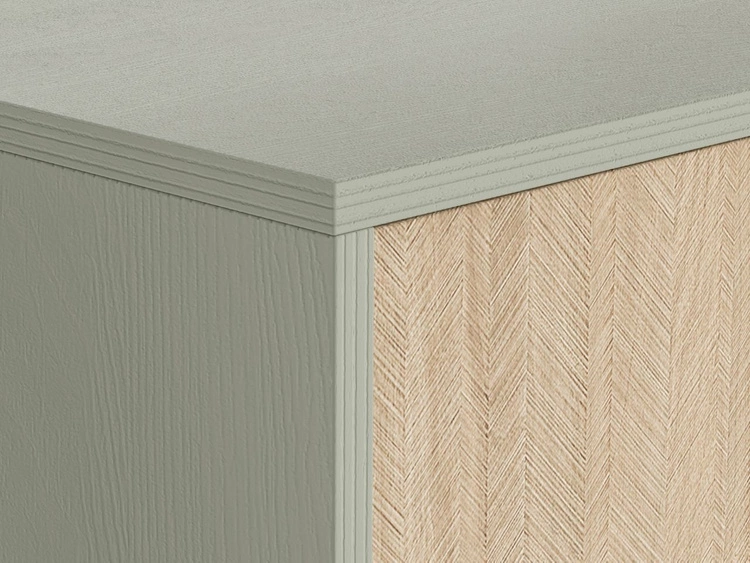 Regal mit Türen Modena Grün