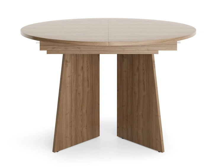 Ausziehbarer Tisch Arelis in Royal-Nussbaum