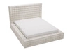 Polsterbett mit Bettkasten und Lattenrost 120x200 Barbados Creme