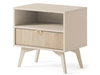 Nachttisch mit Schublade Modena Beige