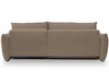 Ecksofa L-Form mit Schlaffunktion und Bettkasten Bene Braun