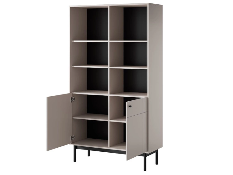 Regal mit Türen Julio Cashmere