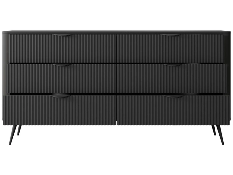 Kommode mit 6 Schubladen Latina Beige