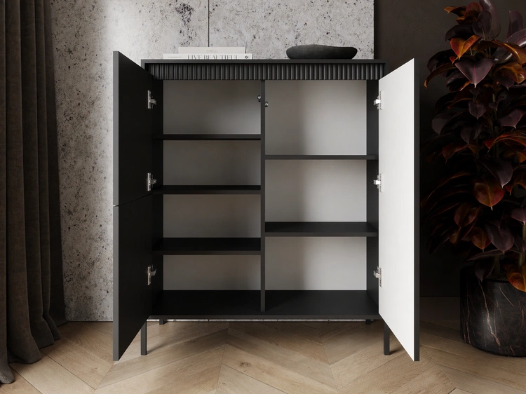 Türkommode Sorano Schwarz