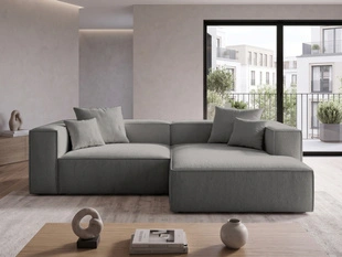 Ecksofa L Rechts Vellaro Dunkelgrau