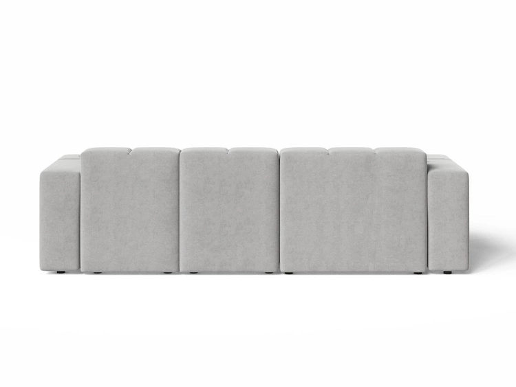 Ecksofa L-Form Links Moderne Ecksofa Loopo Grau