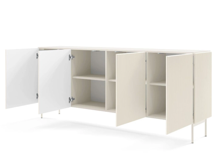 Kommode mit vier Türen Qualita Kaschmir