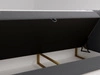 Boxspringbett mit Bettkasten 180x200 Osteno Dunkelgrau