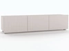 TV-Lowboard mit Türen 150 cm Kioto Cashmere