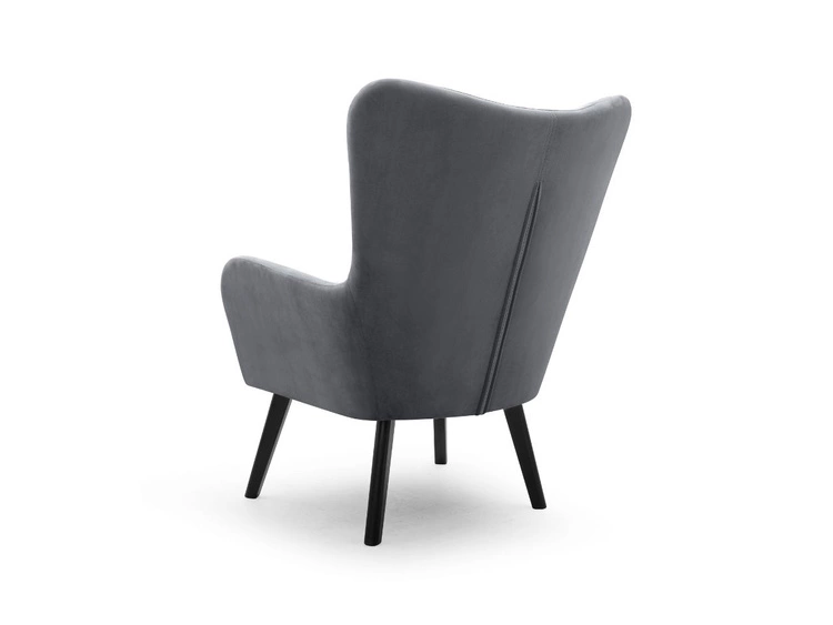 Sessel auf Holzbeinen Ceres Graphit