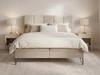 Boxspringbett mit Bettkasten 180x200 Vendi Beige