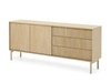 Wohnzimmer-Möbelset Gradimento Eiche Cremona