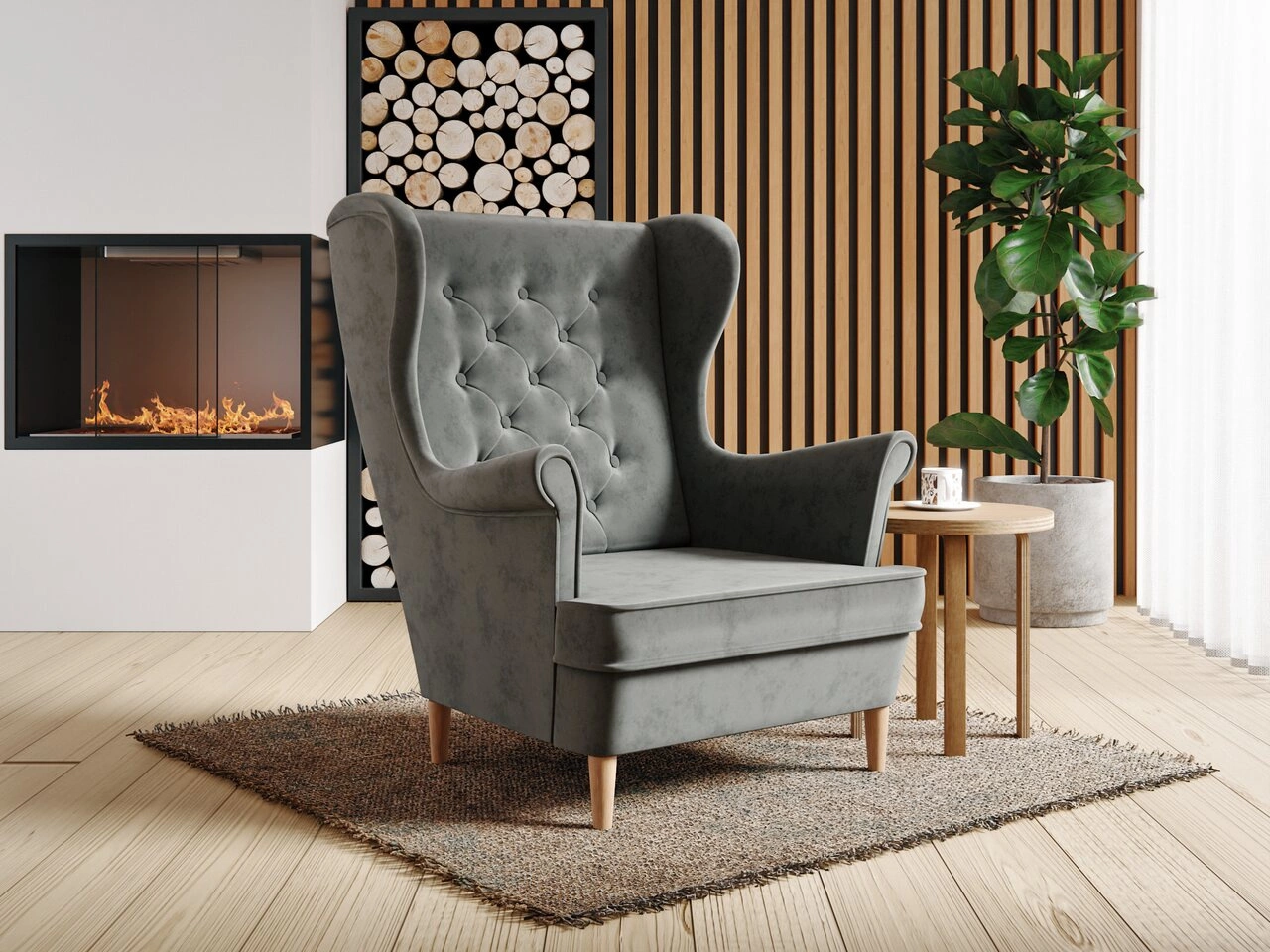 Beige und Grau Sessel Jugendzimmer - modern und stilvolle