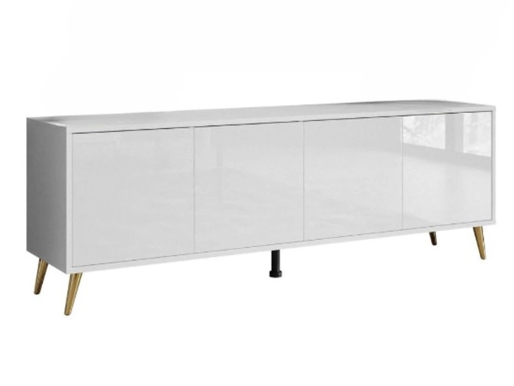 Weiß \ 12 cm \ Golden