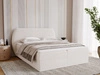 Boxspringbett mit Bettkasten 180x200 Bogota Creme