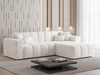 Ecksofa L-Form Rechts Nork Creme