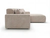 Ecksofa L-Form Rechts Nork Beige
