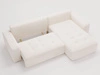 Ecksofa L-Form Rechts mit Schlaffunktion und Bettkasten Portland Creme