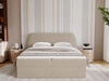Boxspringbett mit Bettkasten 140x200 Bogota Beige