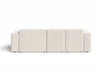Ecksofa L-Form Rechts Moderne Ecksofa Loopo Creme