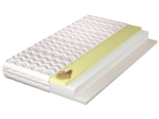 Schaumstoffmatratze mit Memory-Schaum und Latex Tenso 180x200
