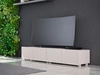Set mit zwei TV-Lowboard mit Türen 100 cm Kioto Cashmere