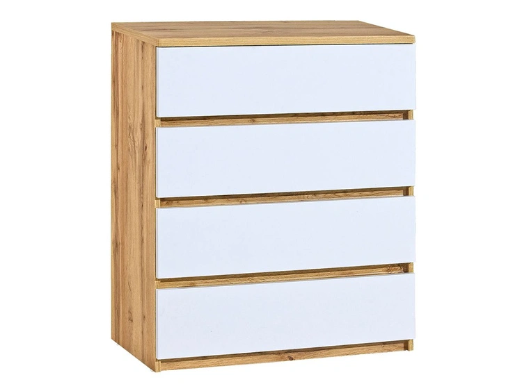 Möbel-Set für Jugendzimmer Arcadia Eiche Wotan, Weiß