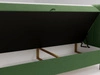 Boxspringbett mit Bettkasten 160x200 Primavera Grün